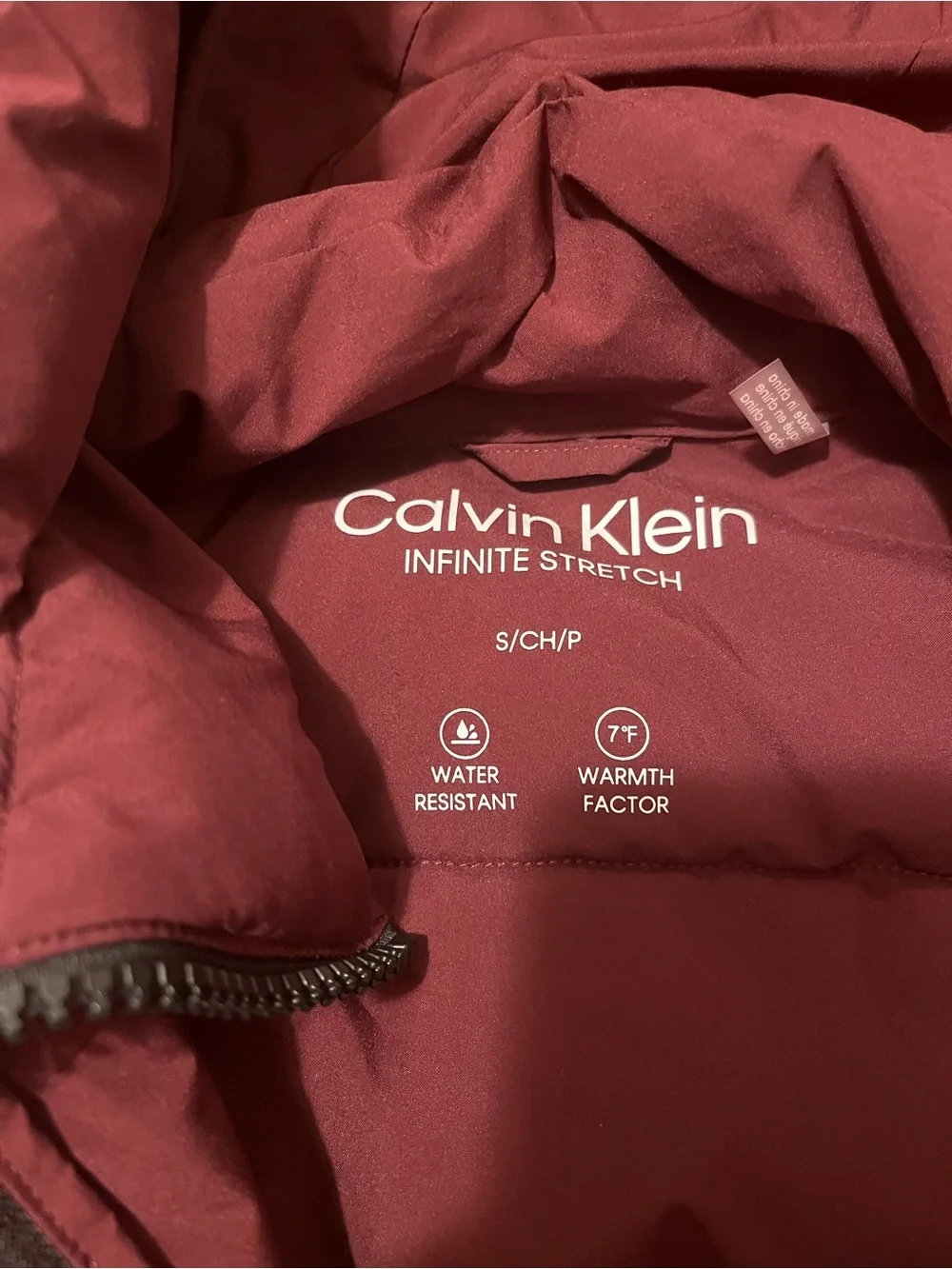 Calvin Klein insulated hooded